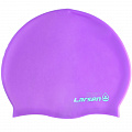 Шапочка плавательная Larsen MC47, силикон, фиолетовый 120_120
