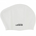 Шапочка плавательная для длинных волос Larsen SC804 белый 120_120