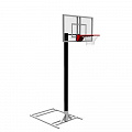 Стойка баскетбольная мобильная со щитом 1200х900 мм поликарбонат (белая разметка) Dinamika ZSO-003126 120_120