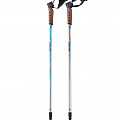 Скандинавские палки Berger Nimbus 2-секционные, 77-135 см, серебристый\голубой 120_120