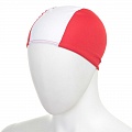 Шапочка для плавания Fashy Polyester Cap детская 3236-00-15 полиэстер, бело-красная 120_120