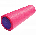 Ролик для йоги Sportex полнотелый 2-х цветный 30х15см PEF30-1 фиолетово\розовый (B34489) 120_120