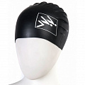 Шапочка для плавания Fashy Silicone Cap Jumper-logo 3015-12 черный 120_120