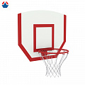 Щит баскетбольный навесной детский фанера (Кольцо №3, сетка в комплекте) OlimpCiti МК-0178 120_120