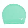 Шапочка для плавания Speedo Long Hair Cap 8-06168B961, бирюзовый, силикон 120_120