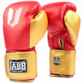 Перчатки боксерские (иск.кожа) 12ун Jabb JE-4081/US Ring красный\золото 120_120