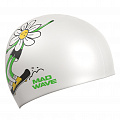 Юниорская силиконовая шапочка Mad Wave Daisy M0574 09 0 00W 120_120